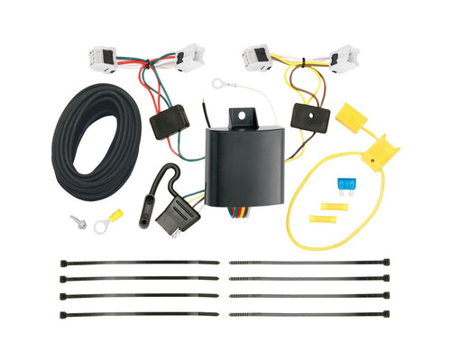 Tekonsha T-One® T-Connector Harness, 4-Way Flat, Nissan NV200 Compatible with Select Chevrolet City Express