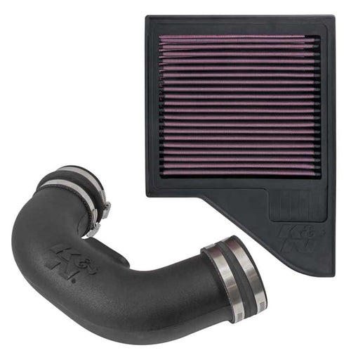 K&N Cold Air Intake Kit: Increase Horsepower up to 10.1HP / 16.2TQ, High Performance: 50-State Legal: Compatible with 2011-2014 FORD Mustang GT, 57-2578