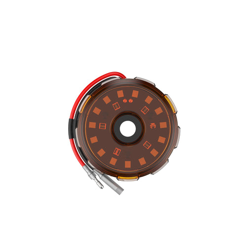 KC V2 Cyclone LED - Single Light - Amber Lens - 5W Flood Beam