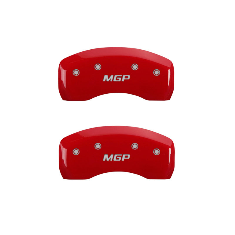 Honda 20222Smgprd Caliper Covers: Red, Mgp/Mgp