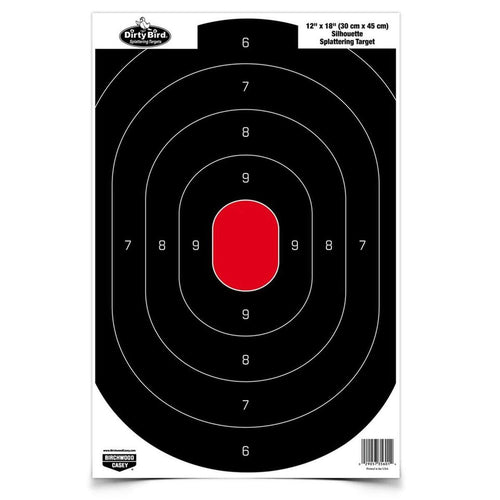 B/C Birchwood Casey Dirty Bird SLHOUT TGT 8-12X18