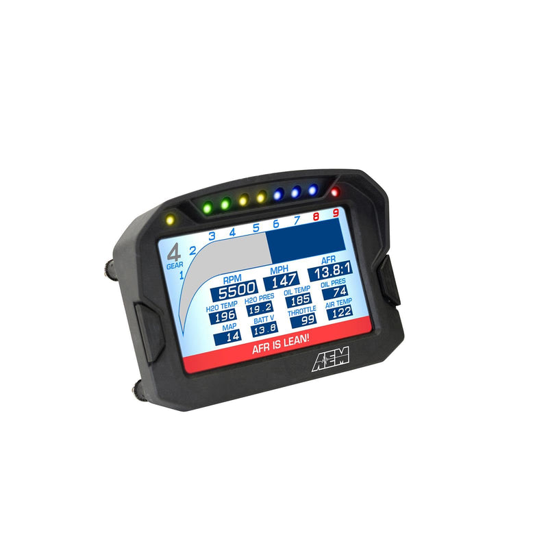 CD-5L AEM 30-5601 Carbon Logging Digital Dash Display (Non-GPS Enabled)