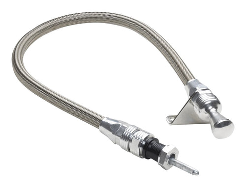 Lokar Anchor-Tight 1211744 Brite Finish Firewall Mount Dipstick for GM 200-4R Transmission
