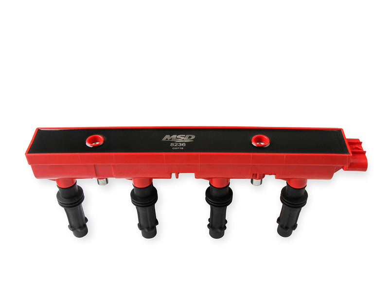 Blaster Series MSD 8236 Ignition Coil, Red