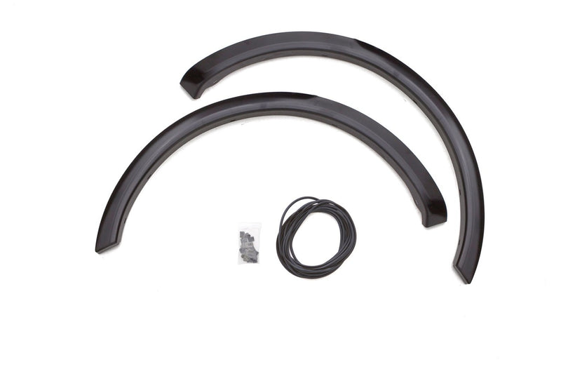 Lund Elite Series SX312TA Black Sport Style Textured Front Fender Flare - 2 Piece