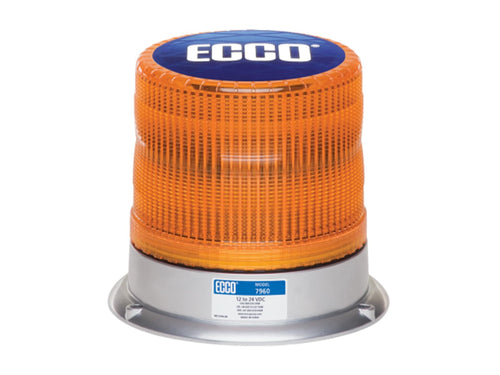 Amber Beacon Light, 5-39/64" H