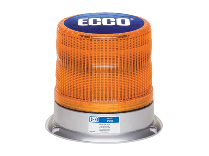 Amber Beacon Light, 5-39/64" H