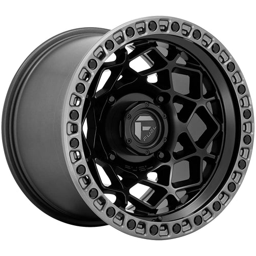 UTV Fuel D783 15x7 +10mm Matte Black Wheel Rim 15" Inch 4x156