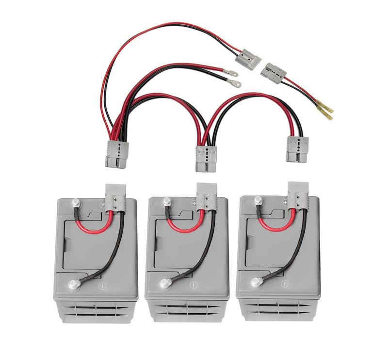 12V Connect-Ease - (3) Battery Parallel Quick Connect System w/Solar System Lithium Compatible - (or RCE312RV) - RCE312SLR