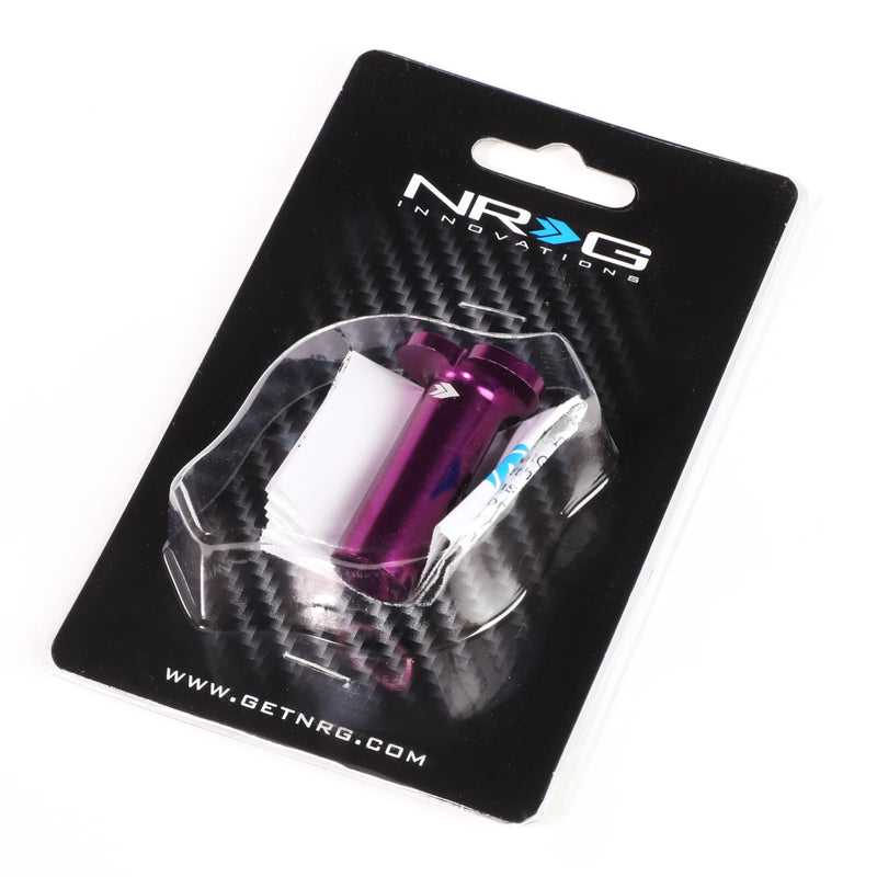 NRG Innovations 6061 Aluminum NRG-DB-H002PP Heart E-Brake Drift Button, Hand Brake Lever Button Compatible with 1986 Toyota, Subaru WRX/STI, BRZ, Mazda Miata/RX-7, Purple