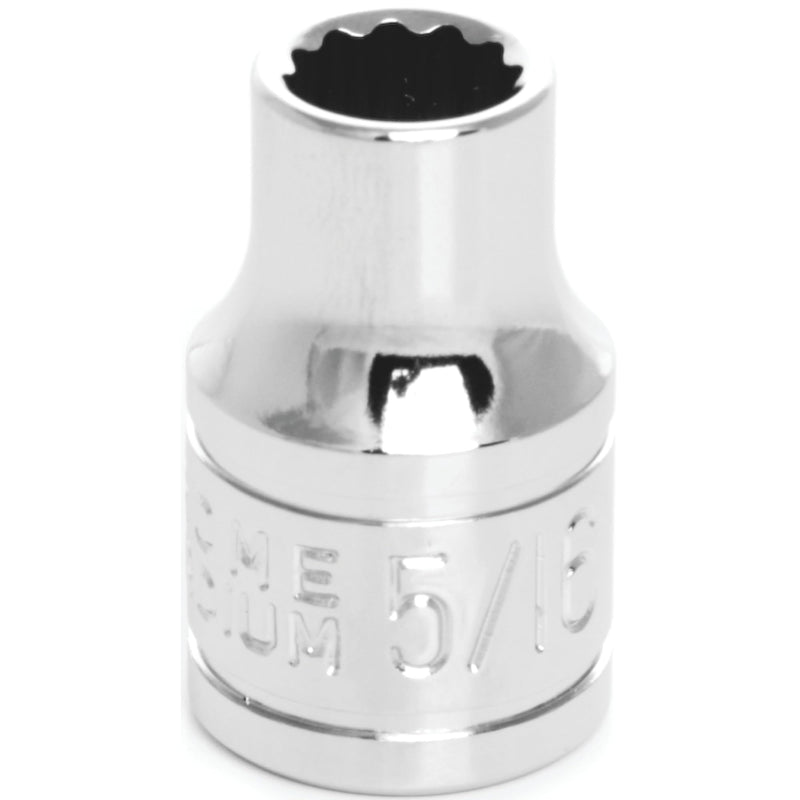 W38510 Performance Tool 12-Point Socket, 3/8-Inch Drive, 5/16