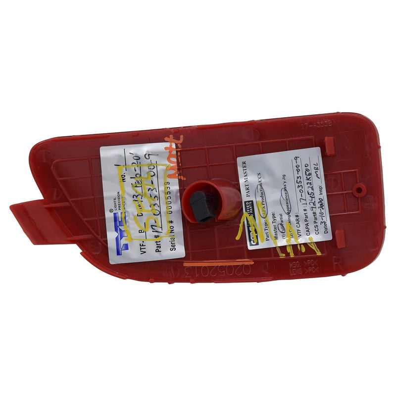 Right TYC Reflector Assembly Compatible with 2012-2013 Kia Soul