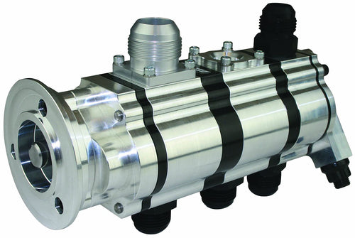 Moroso Tri-Lobe Oil Pump, External, Dry Sump, 3 Stage, 16 AN Inlet, ProCharger Supercharger V-Band, Each