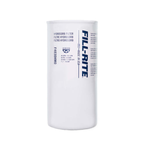 Fill-Rite 40 GPM (151 LPM) Water Detecting F4030HM0 Spin-On Fuel Filter 30 Micron