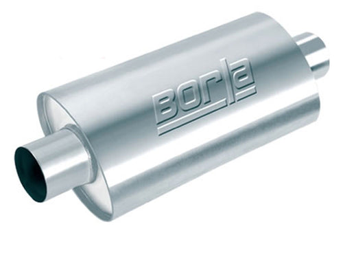 XR-1 Borla Multi-Core 3in Ctr-Ctr Oval 16in x 4.25in x 7.88in Rotary Engine Equipped Racing Muffler (400371)