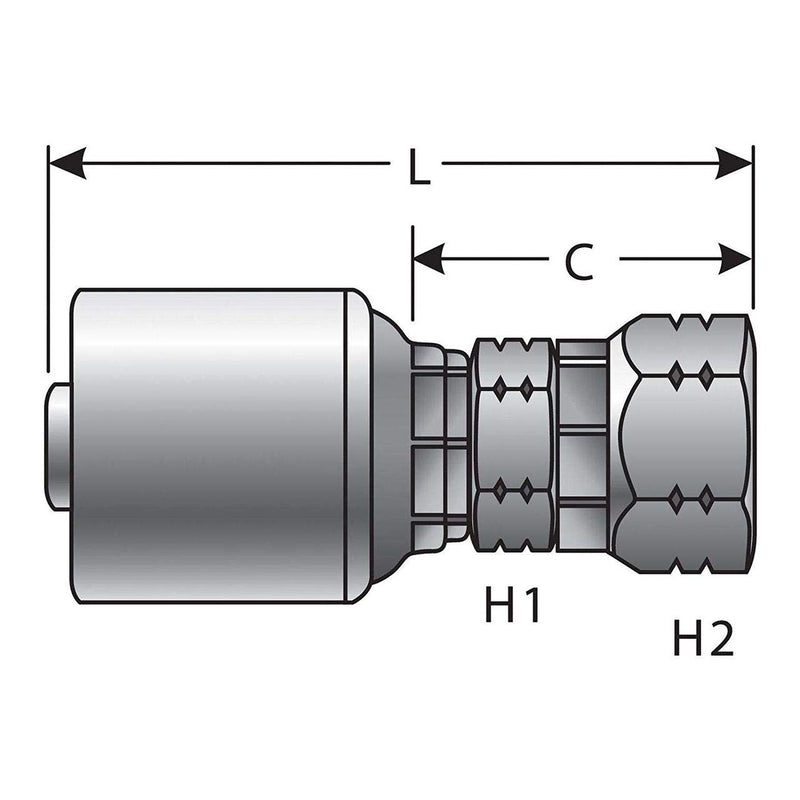 Gates Coupling G25910-1010