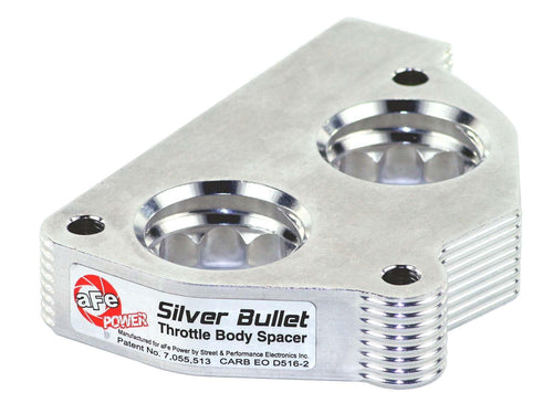 aFe Power Throttle Body Spacer Kit Silver Bullet GM C/K 1500/2500/3500 87-95 V6-4.3L/V8-5.0/5.7L #46-34004