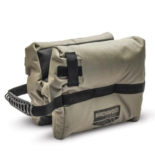 Birchwood Casey Portable H-Bag Filled Hunting Shooting Rest Bag with Non-Slip Gun Cradle Area & Carry Handle - Fits Most Rifles & Shotguns