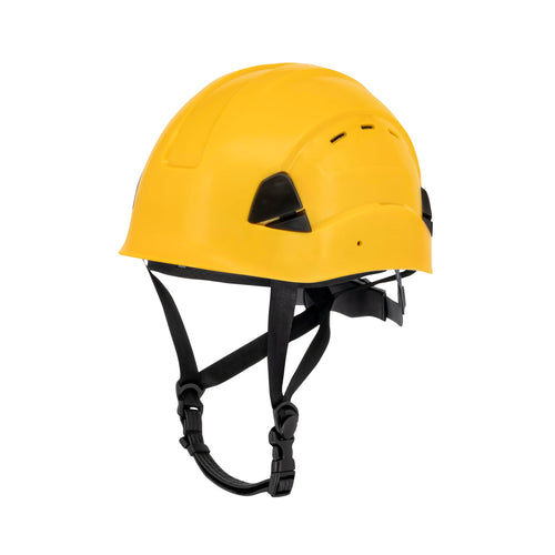 Type II DEWALT DPG22V Yellow Class C 4-Point Ratcheting Vented Safety Helmet