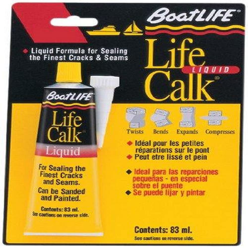 Lifecalk Cartridge Boat Life Sealant, Black