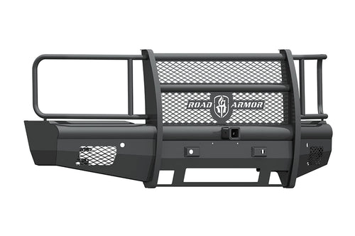 Front Vaquero Non-Winch Bumper Full Guard 2-in Receiver - Texture Black 2015-2019 CHEVY 2500 3500