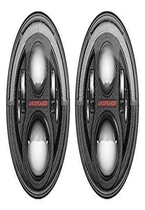 8700 Evolution J2 J.W. Speaker Carbon Fiber 7" Round 8700 Evolution J2, 2 Pack, Black