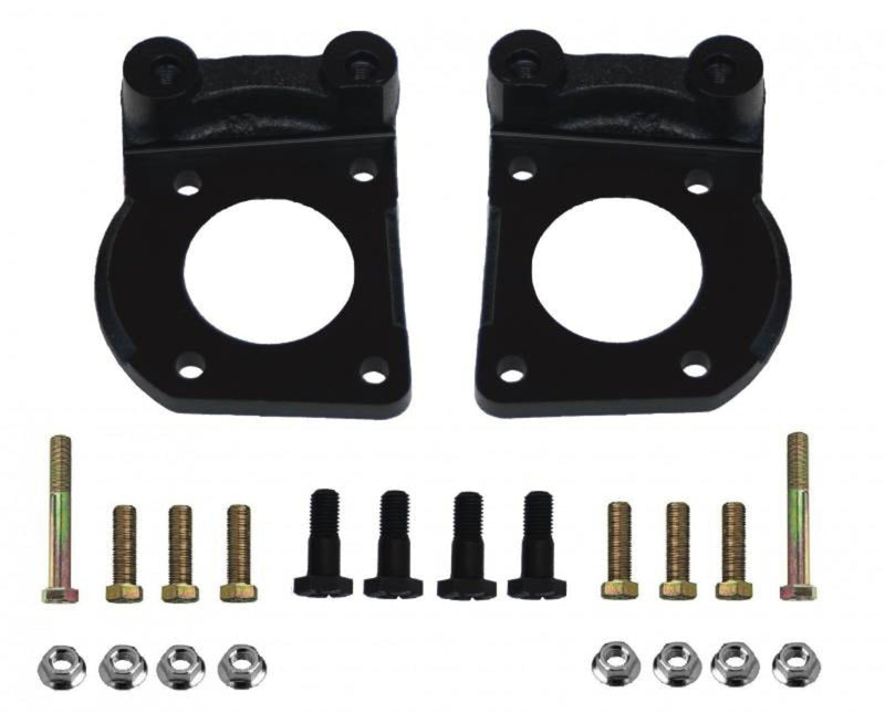 Power Disc Brake Conversion LEED BRAKES 1971-73 Mustang - 4Piston