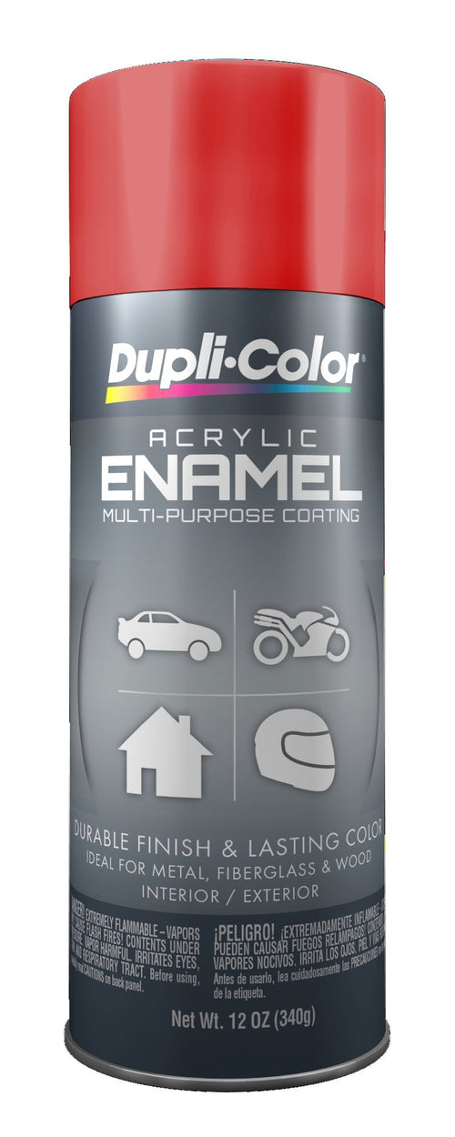 Premium Acrylic Enamel Dupli-Color Spray Paint - Red - 12 oz. Aerosol Can