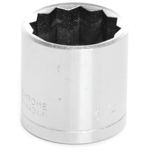W38524 Performance Tool 3/8-Inch 12-Point Socket, 3/4