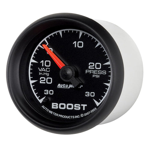 Auto Meter 5959 2-1/16" Full Sweep Electric Vacuum/Boost Gauge 30 in. Hg/30 PSI