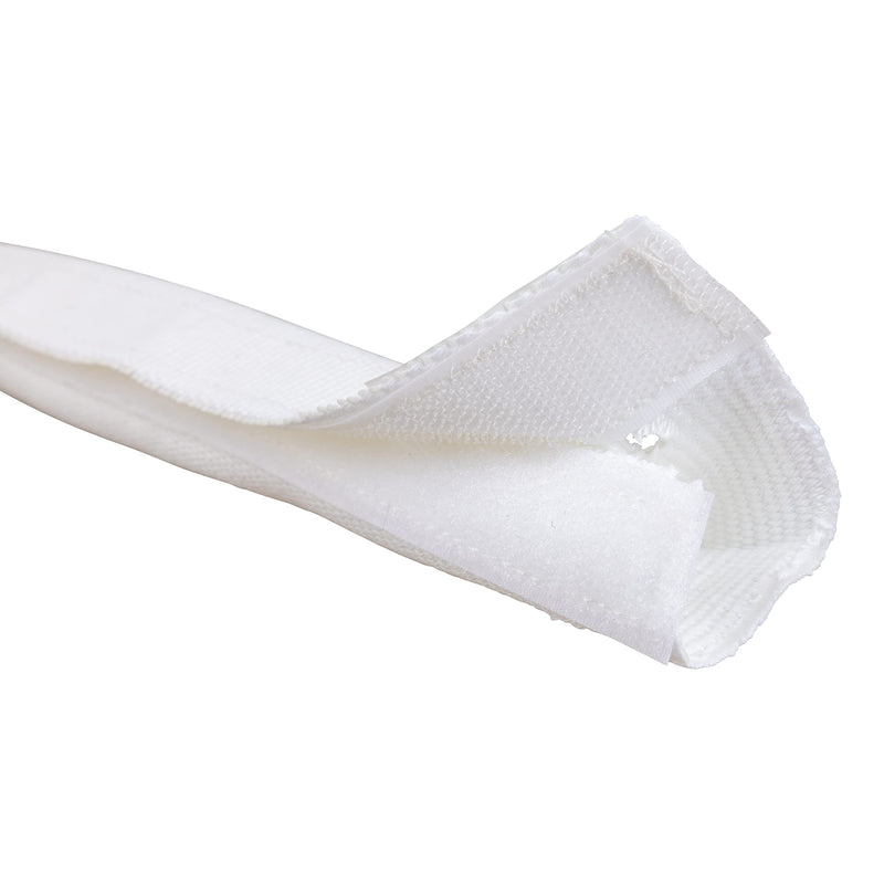 White Removable Chafe Guard (3/4"-1"D, 16"L)