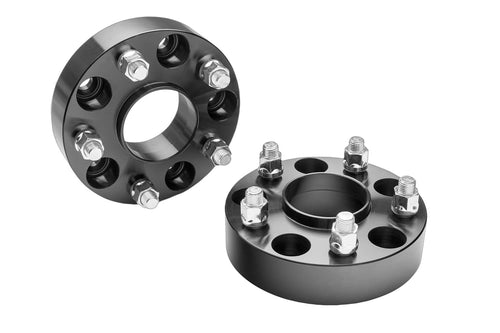 1.5" Wheel Spacer Pair Rugged Ridge for Jeep Wrangler/Gladiator | 15201.21 | Fits 2018-2025 Jeep Wrangler JL; 2020-2025 Jeep Gladiator JT