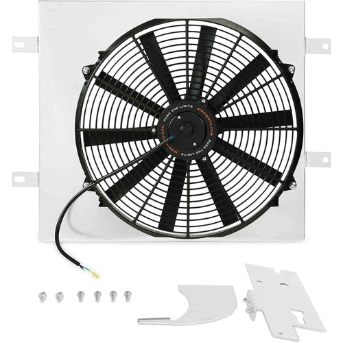 Mishimoto Fan Shroud MMFS-WRA-87 Fits Jeep Wrangler YJ TJ 1987-2006 Silver