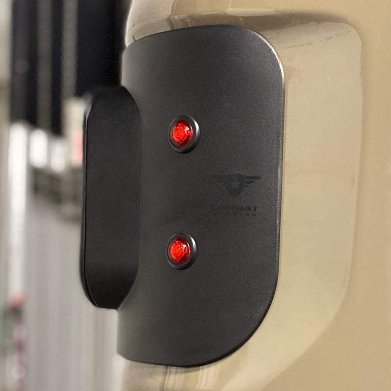 Combat Off Road Tail Gunner LED Tail Lights Jeep JT Gladiator Compatible - Flush Mount, SAE/DOT Approved