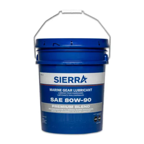 18-9600-5 Sierra International Premium Lower Unit Gear Lube - 5 Gallons, white