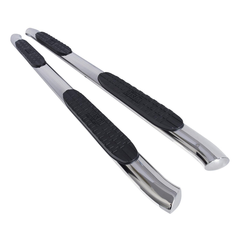 PRO TRAXX 4 Westin Oval Nerf Bars fits 2005-2023 Tacoma Double Cab Polished Pair