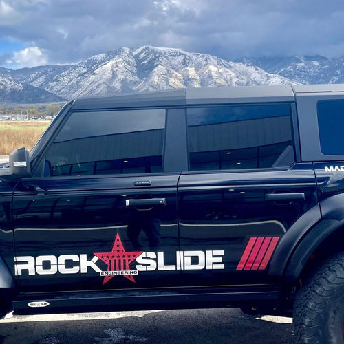 Rear Doors Roof Trim Pieces 2021-2023 Ford Bronco Rock Slide Engineering