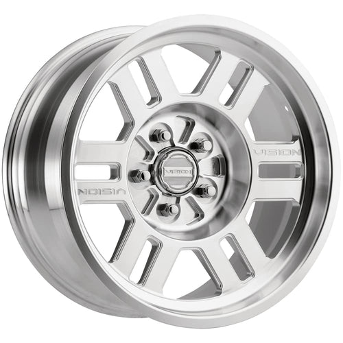 17" Inch VIS-VOR 398 5x127 Wheel Rim 17x9.5-18mm Machined