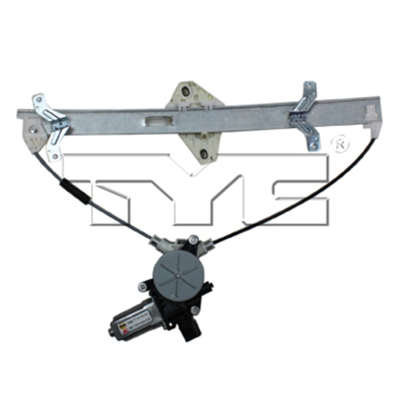 Power Window Motor and Regulator Assembly TYC 660063 Front Right-Side Compatible with 2003-2007 Honda Accord