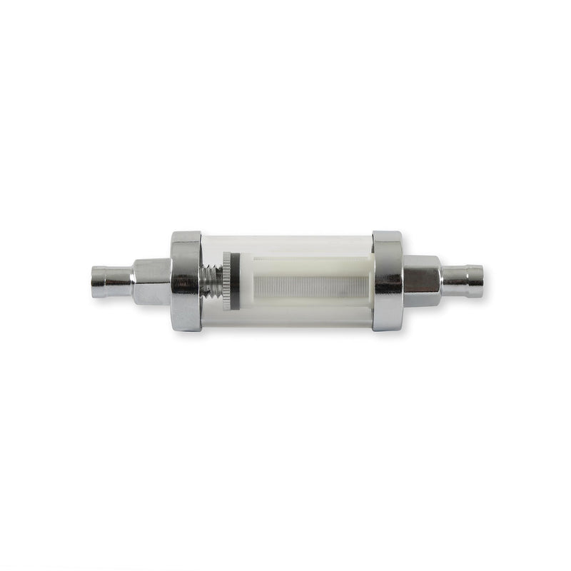Inline Fuel Filter Mr. Gasket 9747 - 5/16 Inch Clearview