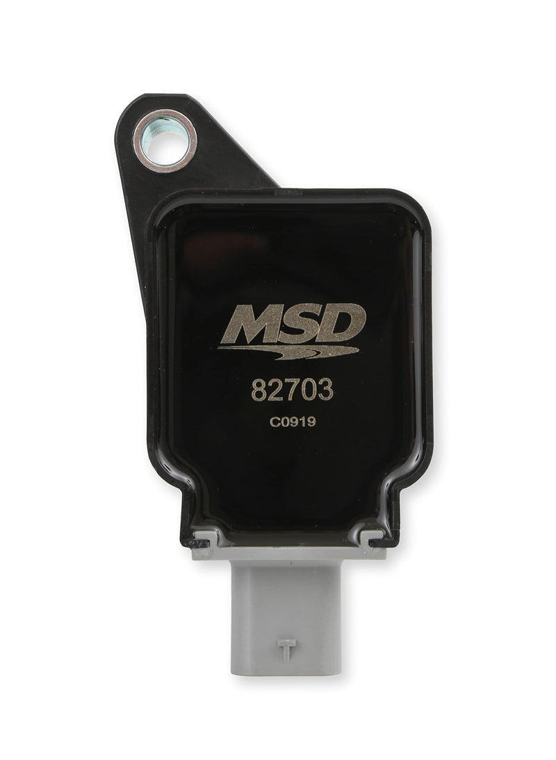 6-Pack MSD 827063 Ignition Coils, Black
