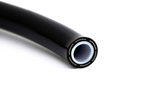 350-10 HPS 350 Series PTFE Stainless Steel Reinforced Braided PVC Hose for AN Fitting, Size: AN-10, Maximum Pressure: 2000 PSI, 1 Feet, Black