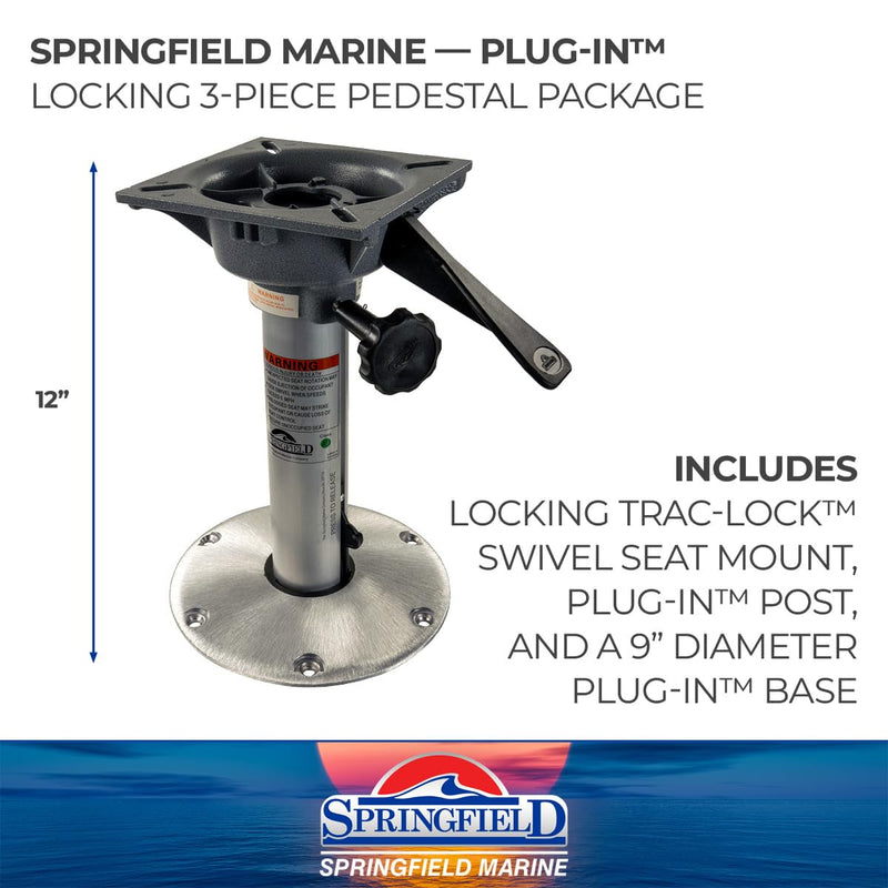 Locking Springfield 1300712-L1 Plug-In 3-Piece Package - 12"