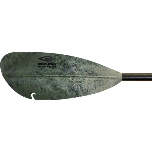 Magic Angler Carlisle Kayak Paddle with Polypropylene Blades and Wrapped Fiberglass Shaft, 240cm - Camo