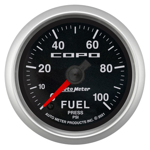 COPO 2-1/16 Fuel Press. Gauge 0-100 PSI