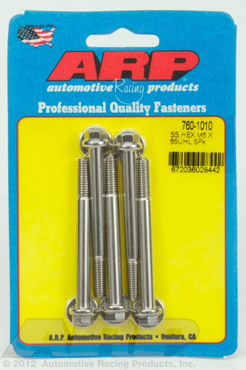 Hex Bolt ARP (760-1010), Stainless Steel