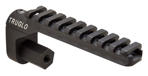 TRUGLO Picatinny Rail Mount Universal Durable Aluminum Hunting Bowfishing Accessories Holder with 9 Rail Slots