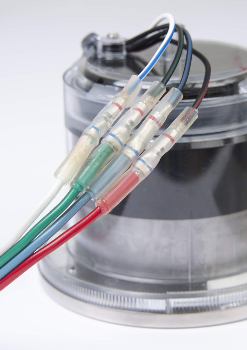 Ancor Bonded Cable 160010, 18/4 AWG (4 x 1mm2), Flat - 100ft - RD/LB/GN/WH