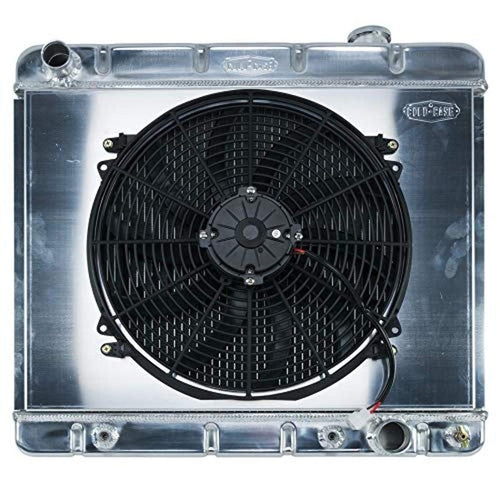 63-66 Chevy/GMC Pickup Radiator and 16in Fan COLD - CASE