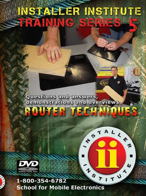 Installer Institute 5 - Router Techniques Training DVD - 66 Min (INS-VIDEO5-N)